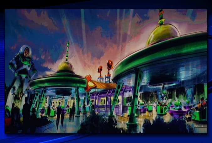 Toy Story Land Artists Rendering