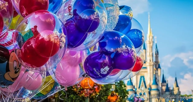 Cinderella's Castle - Balloons
