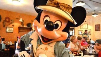 Mickey Mouse at Tusker House