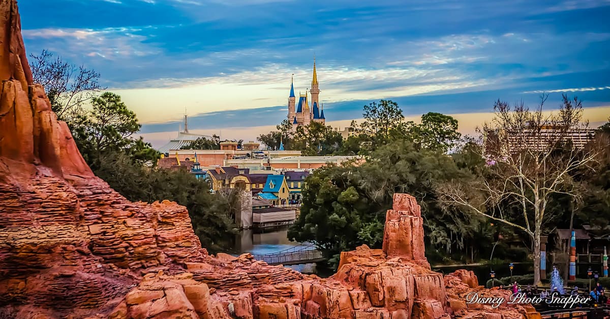 Cinderella Castle Distance