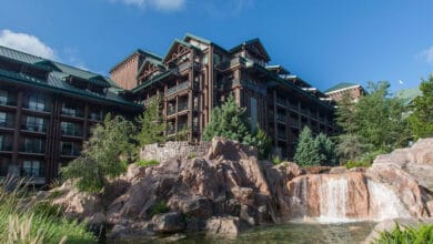 Disney's Wilderness Lodge in Disney World. Disney Wilderness Lodge boat transportation