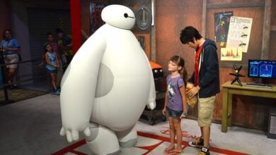 Big Hero 6 meet and greet at disney park