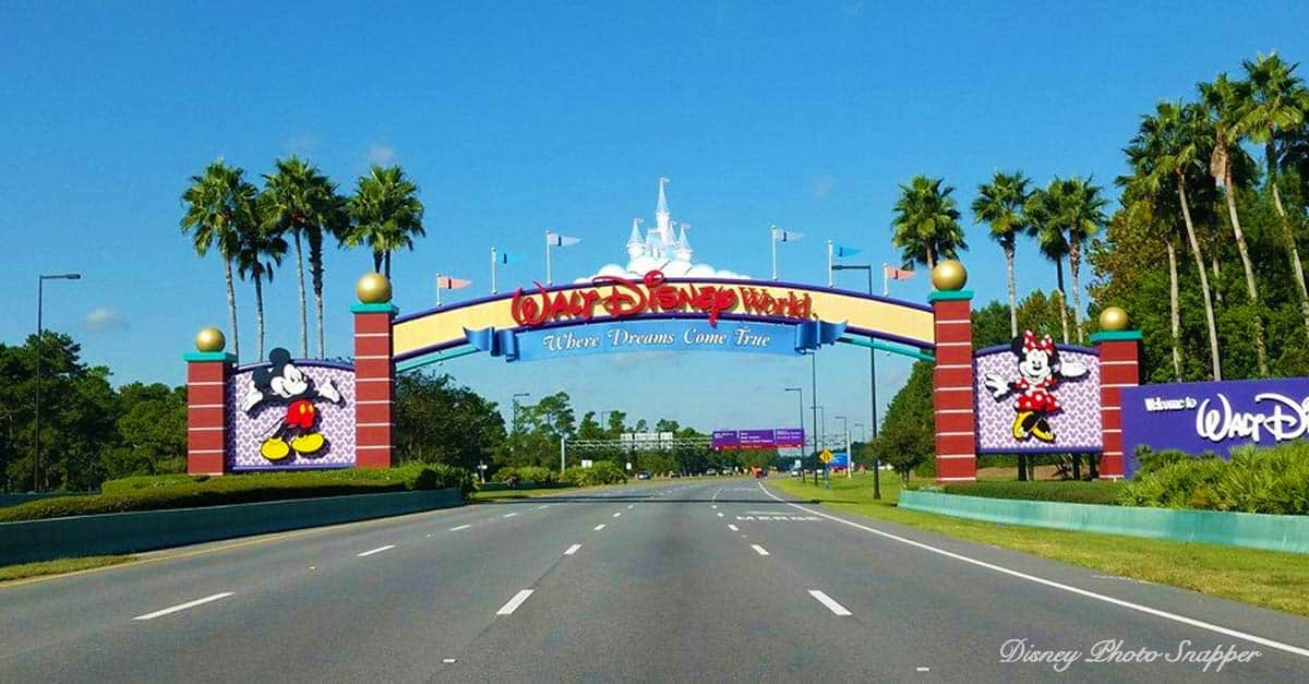 Sign Walt Disney World