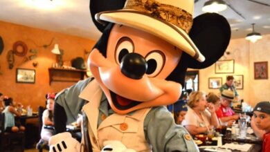 Mickey Mouse at Tusker House