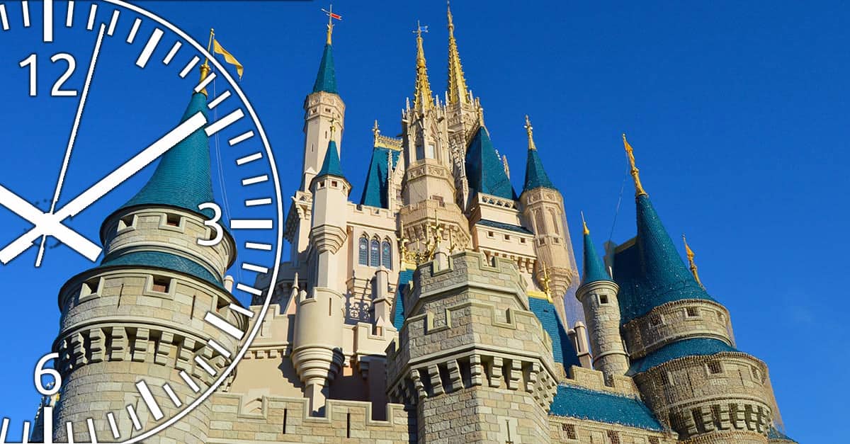 Cinderella's Castle Clock