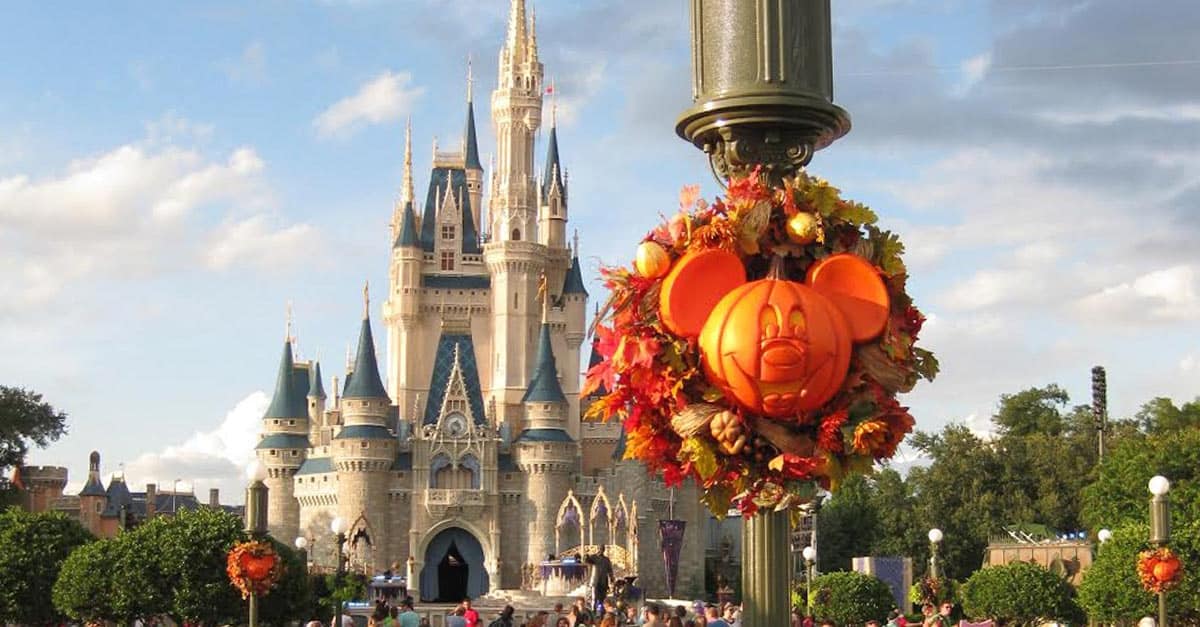 Disney Castle Halloween