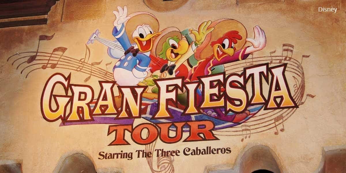 Grand Fiesta tour 2007 attraction sign at Walt Disney World in Florida
