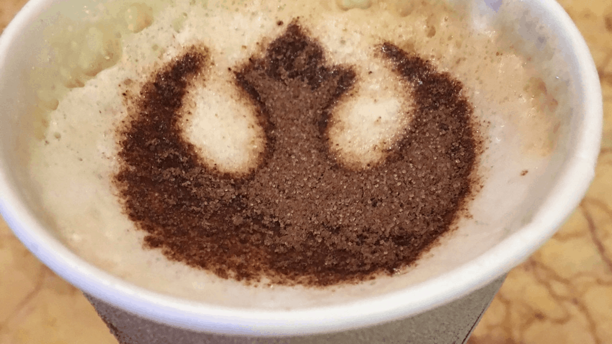 Star Wars Cappuccino