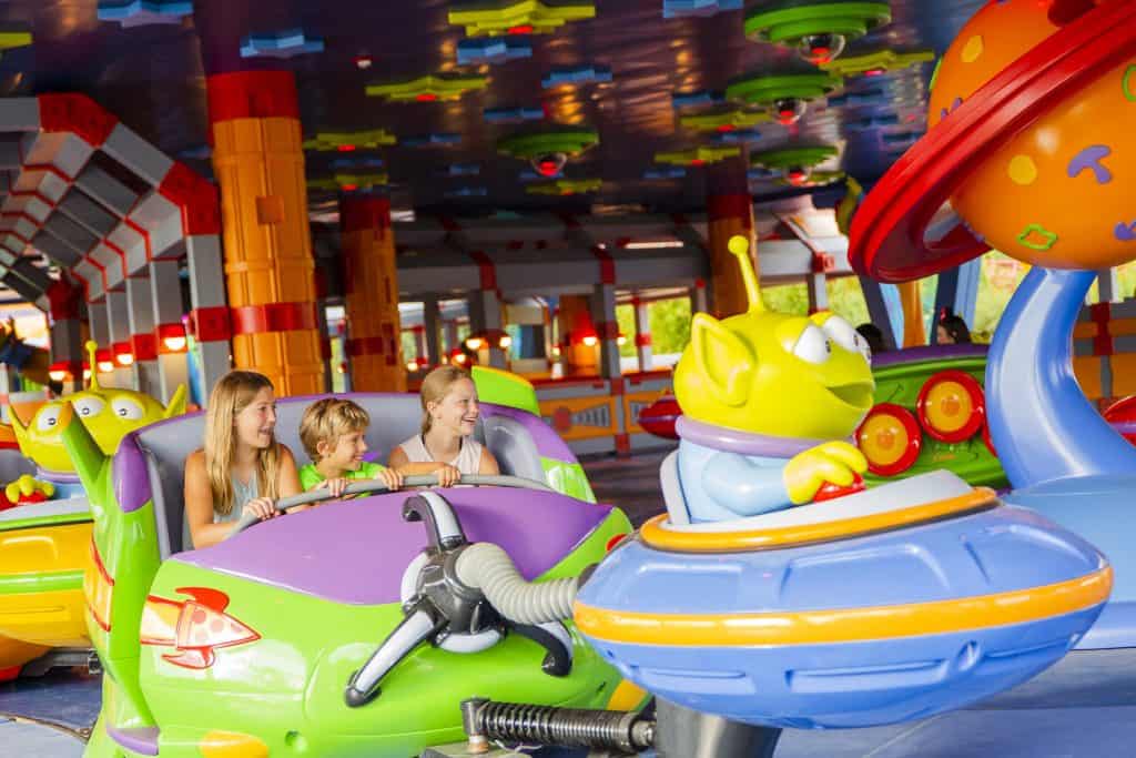 Alien Swirling Saucers _ Toy Story Land