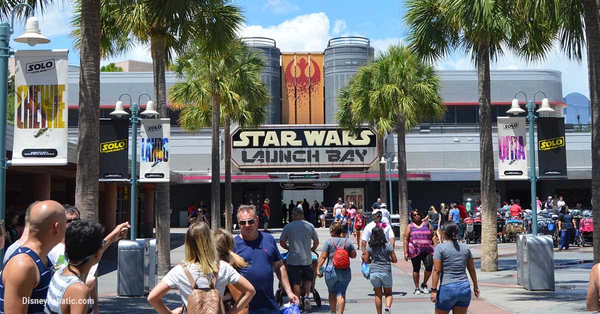 Star Wars Launch Bay entrance