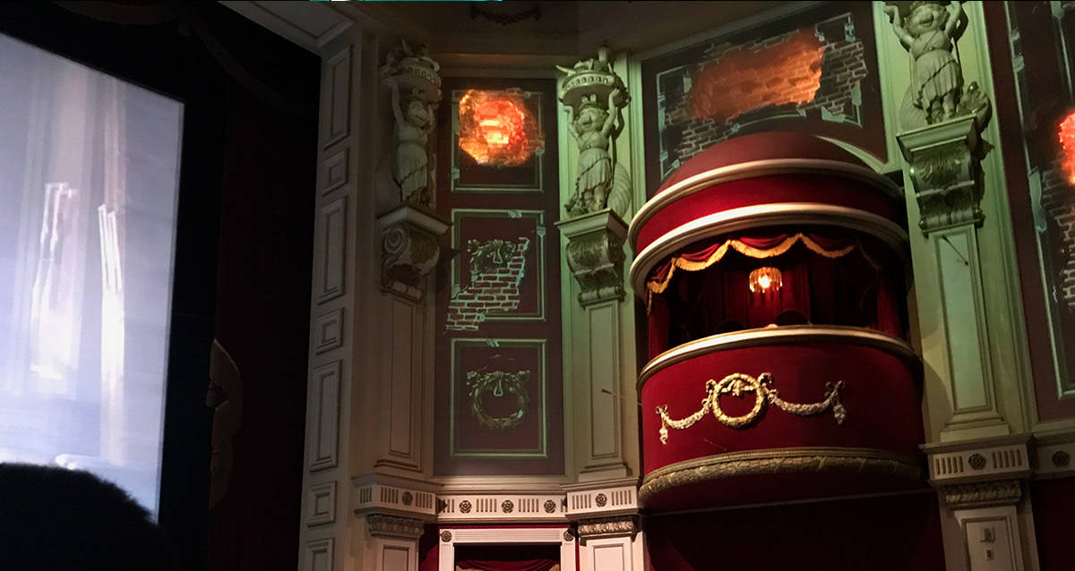 The interior of the Muppet*Vision 3D theater