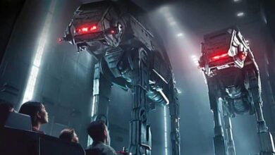 AT-AT in Rise of the Resistance