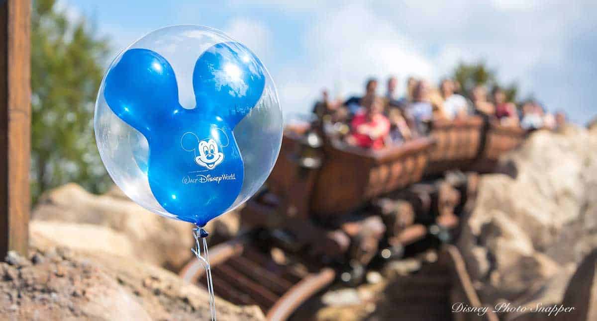 Balloons Seven Dwarfs Mine Train