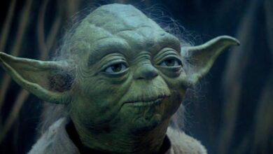 Yoda in 'The Empire Strikes Back'