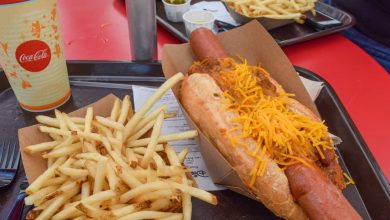 Photo of a hot dog at Casey's Corner in Magic Kingdom.