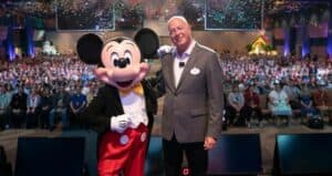 Mickey and Bob Chapek