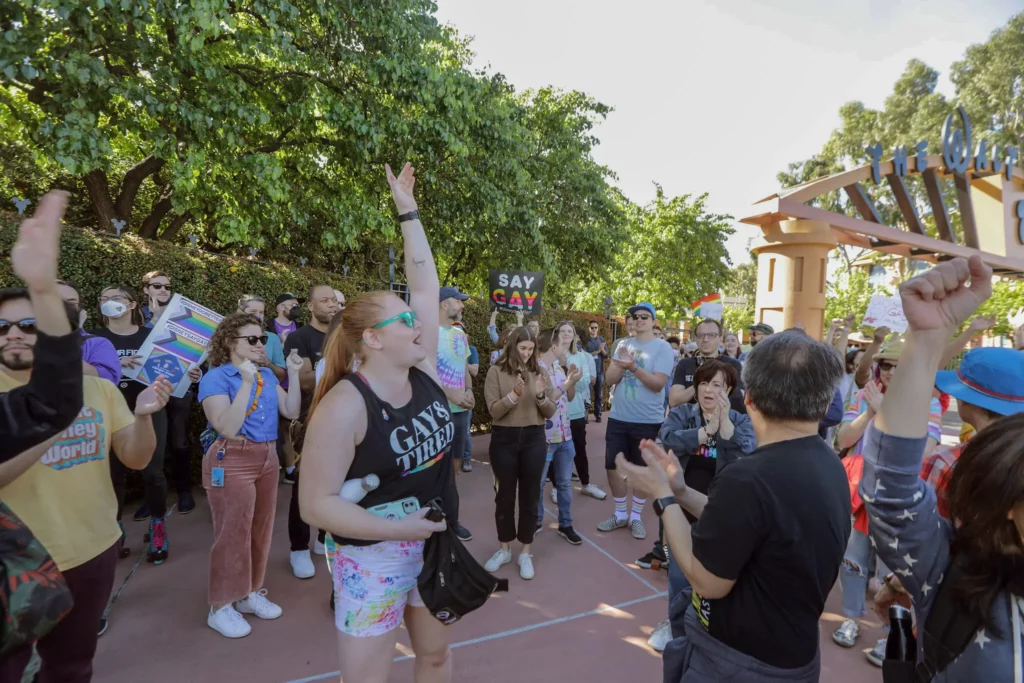 Disney Cast Member Walkout, California