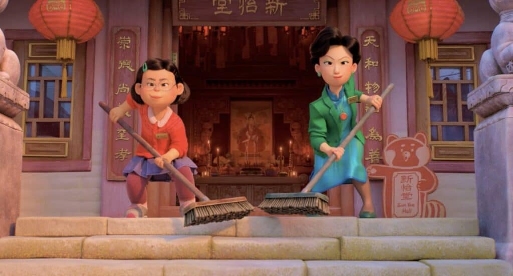 Mei and her mother