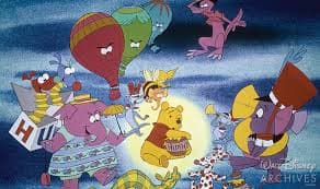 heffalumps and woozles, the many adventures of winnie the pooh