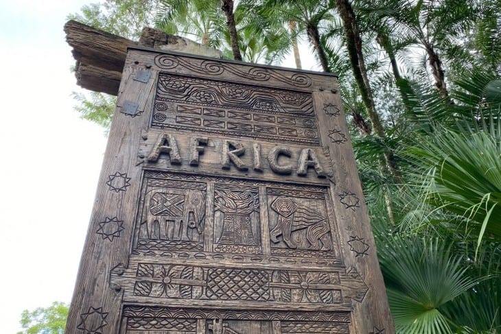 Sign for AK's Africa land