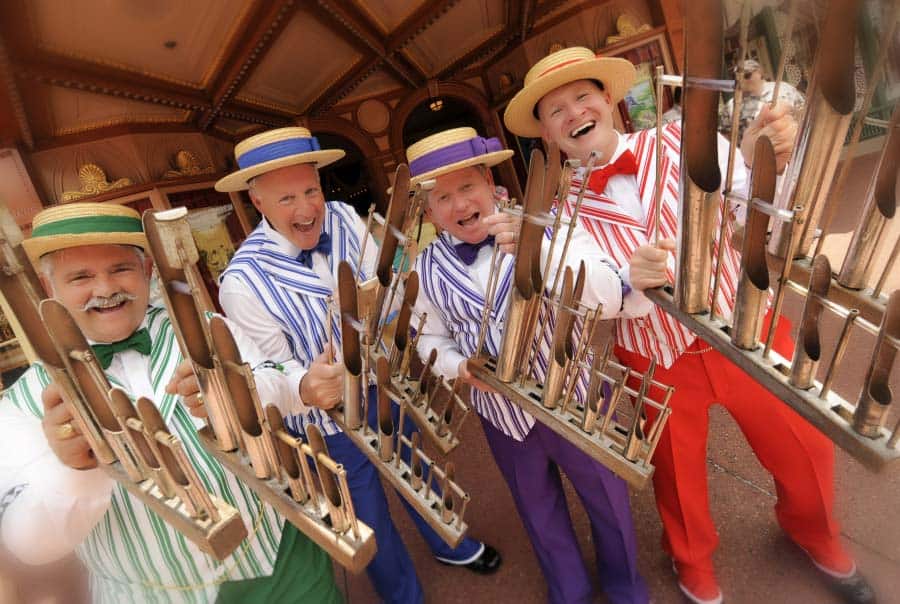 Dapper Dans with Chimes