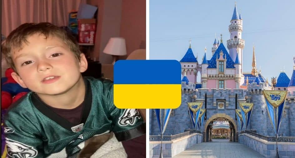 ukraine disney donation
