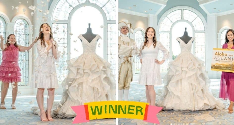 disney wedding dress 50th anniversary contest