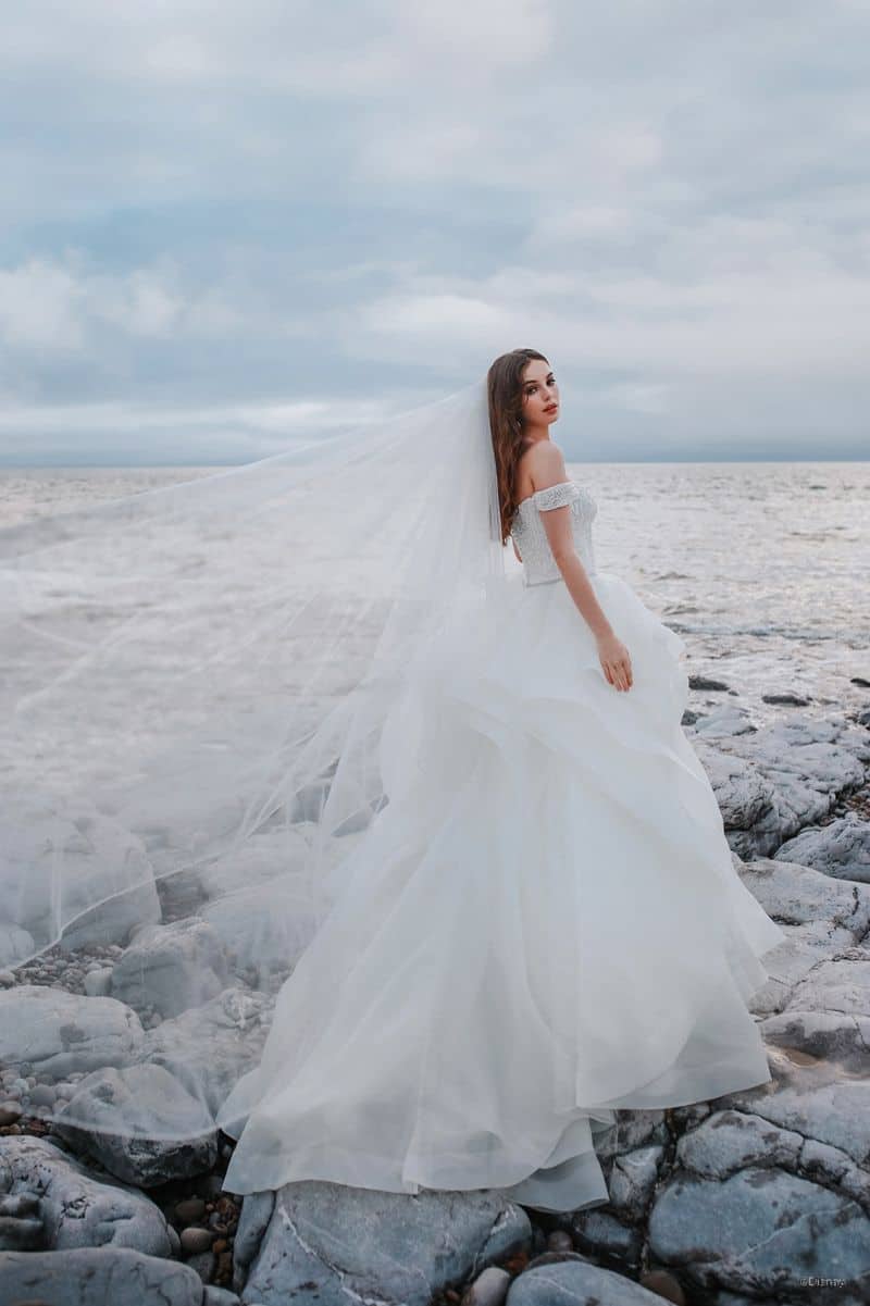 ariel wedding dress