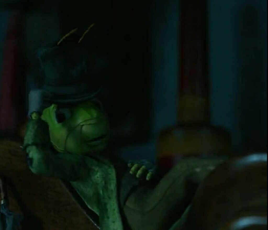 Jiminy Cricket,. Pinocchio