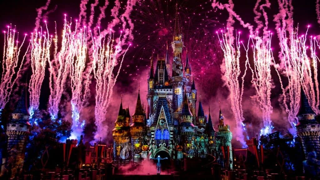 Disney World Halloween Fireworks