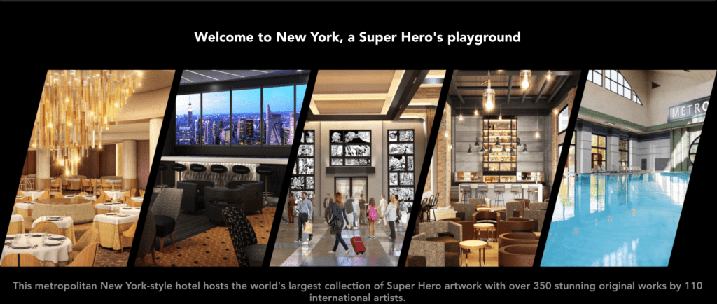 Disney's Hotel New York -- The Art of Marvel