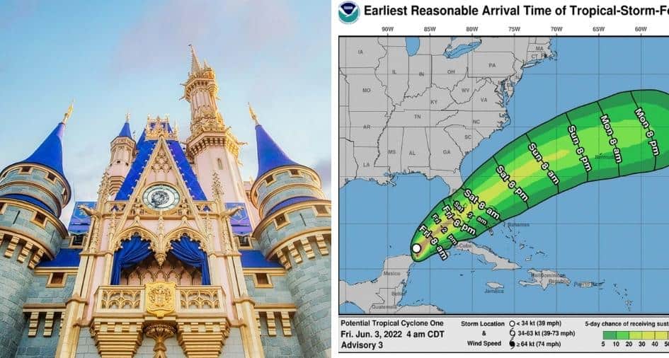 Topical Storm Disney World
