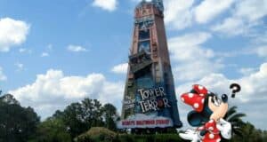 Disney World Tower of Terror Sign