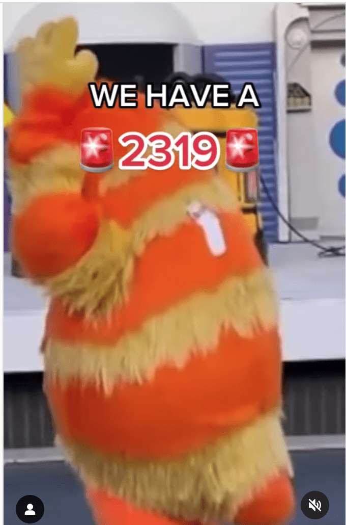 2319 spotted at Disney World