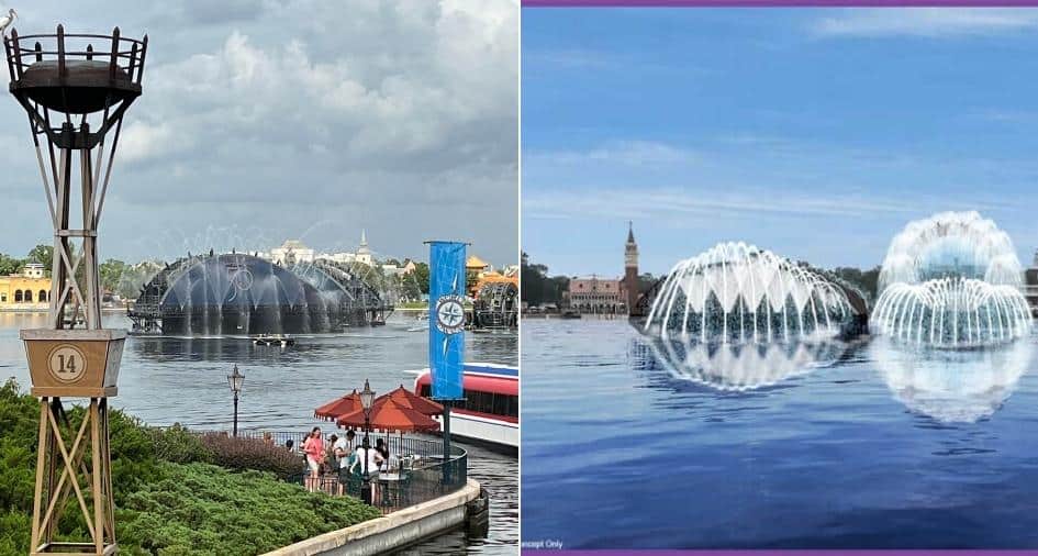 EPCOT Fountain Show