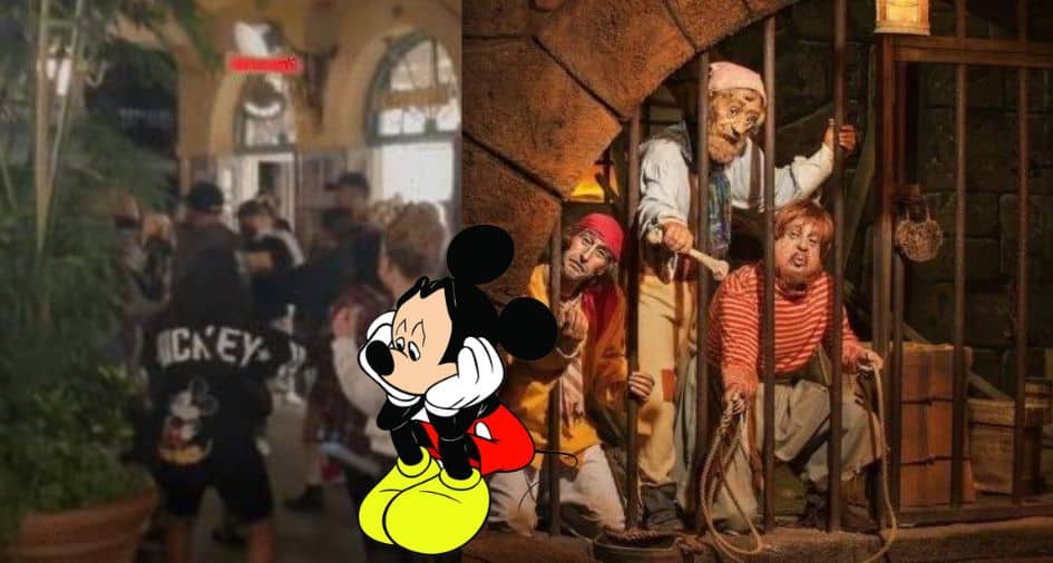 disneyland fight