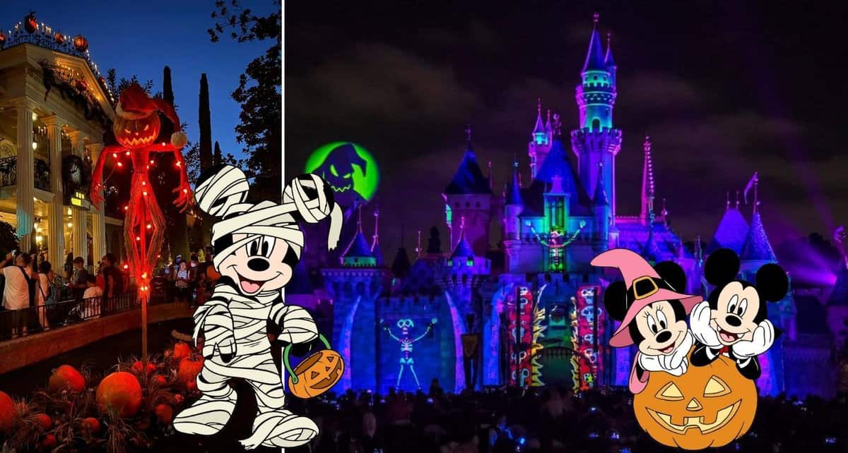 halloween disneyland resort