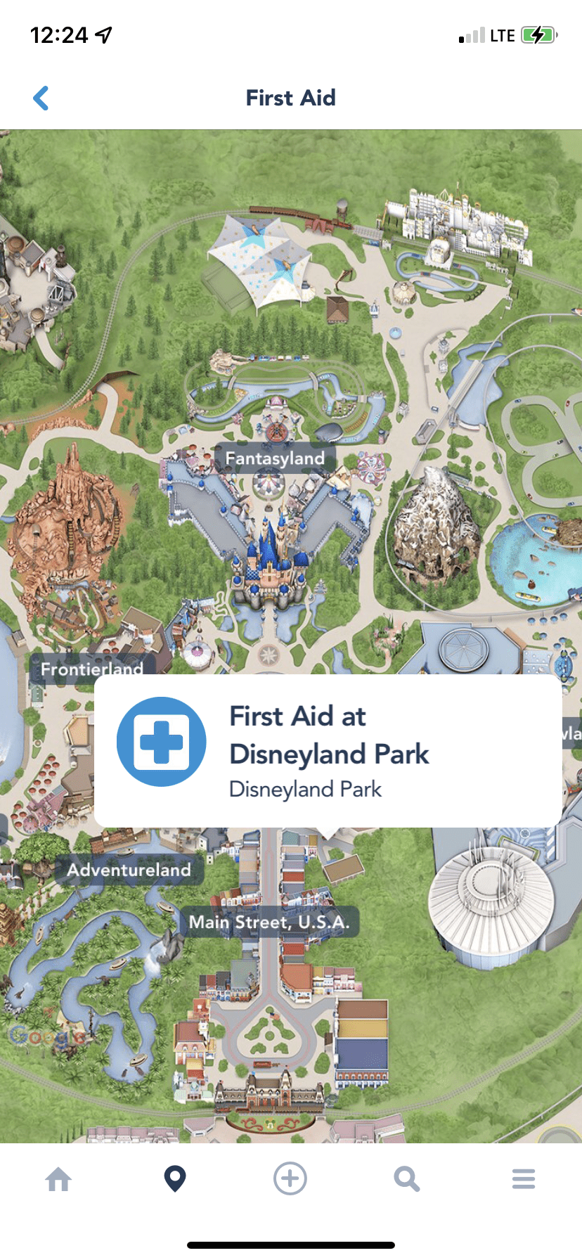 First Aid Disneyland