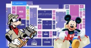 D23 Expo Map