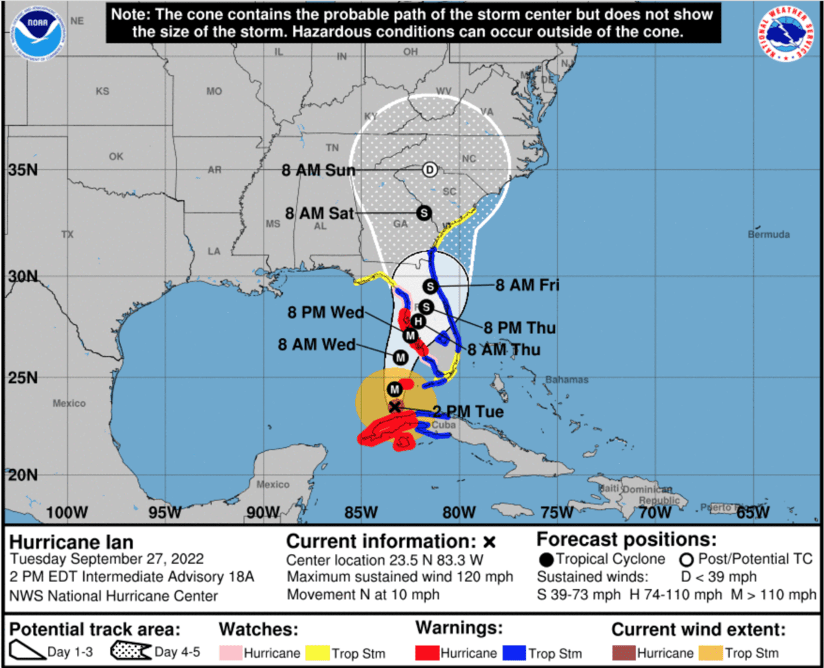 Hurricane Ian Update