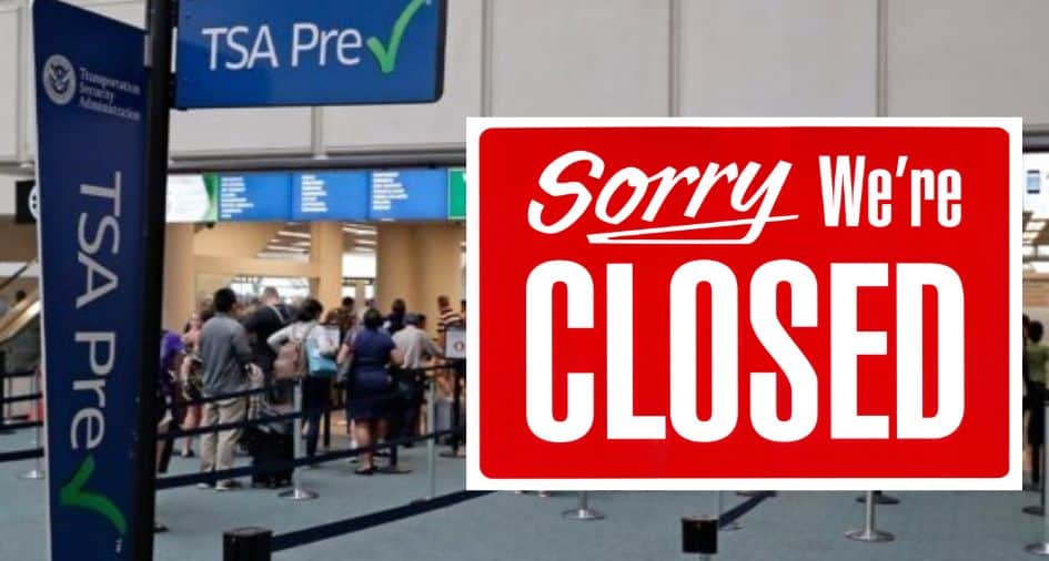 MCO orlando international airport closed