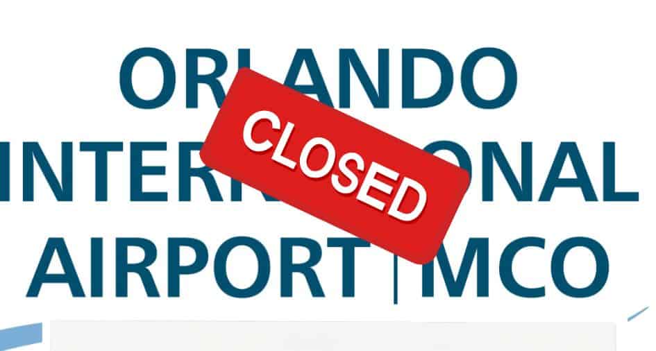 MCO closed