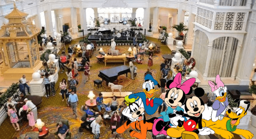 Lobby Fun at Grand Floridian