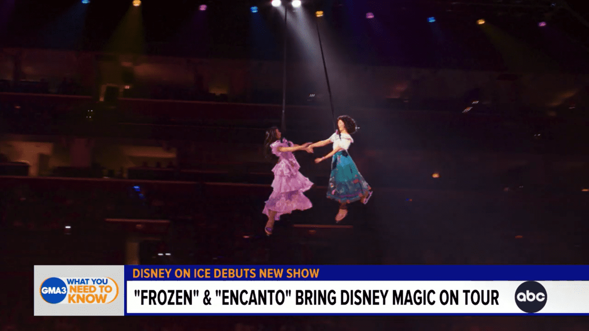 mirabel isabela encanto disney on ice