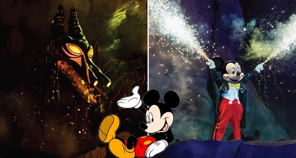 fantasmic show times disney world
