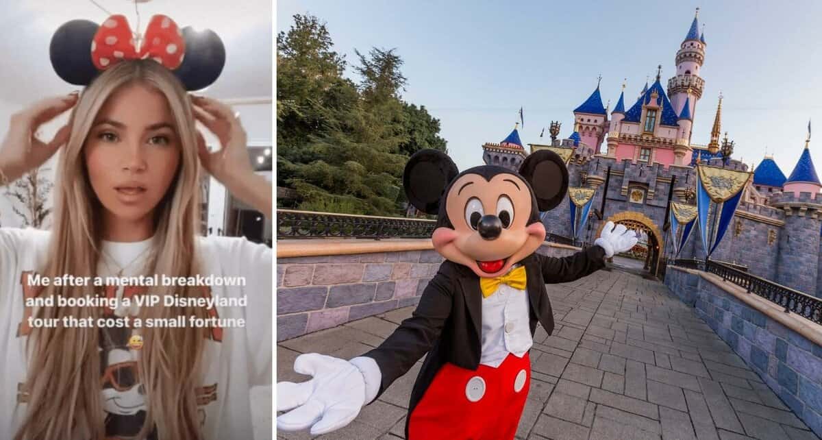amber lancaster disneyland vip tour