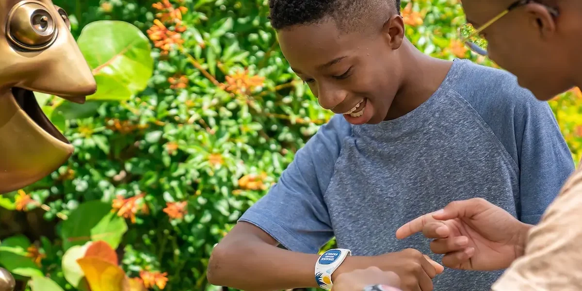 MagicBand+ interaction