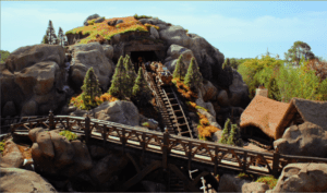 snow white mine train