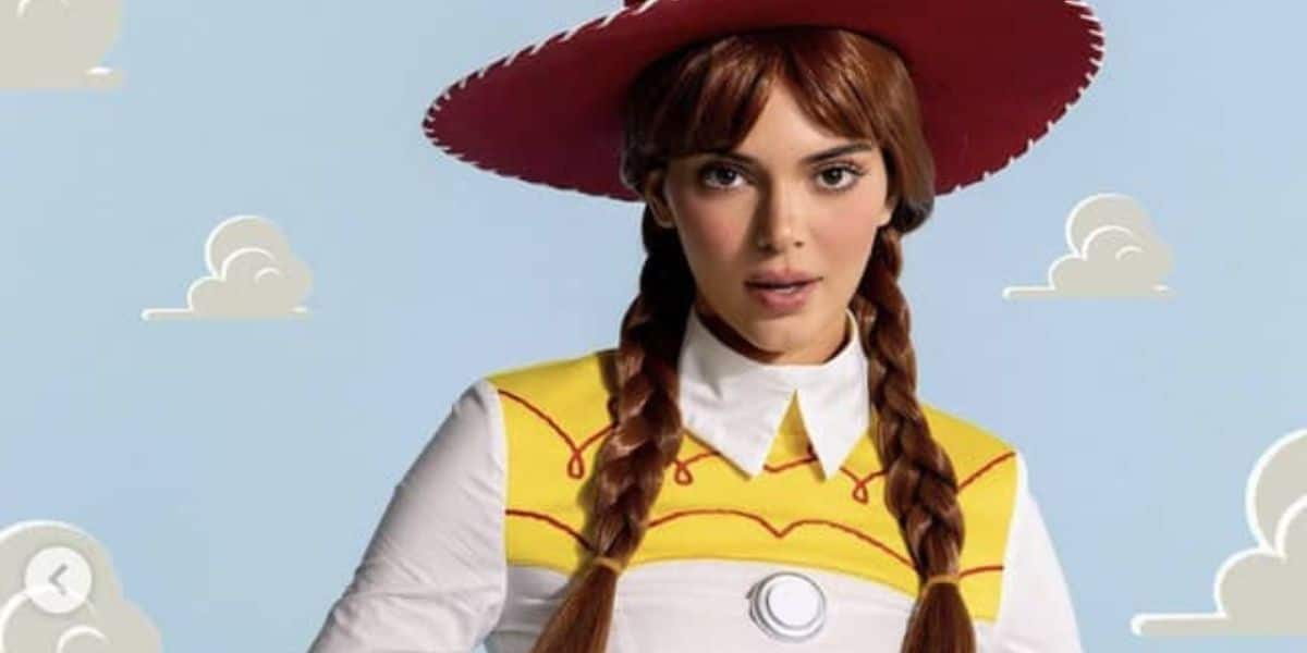 kendall jenner jessie toy story costume