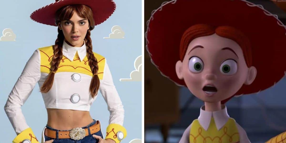 kendall jenner jessie toy story costume halloween